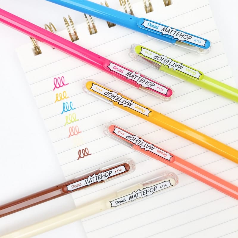 Pentel Mattehop Original + Sweet Set Farbmarker
