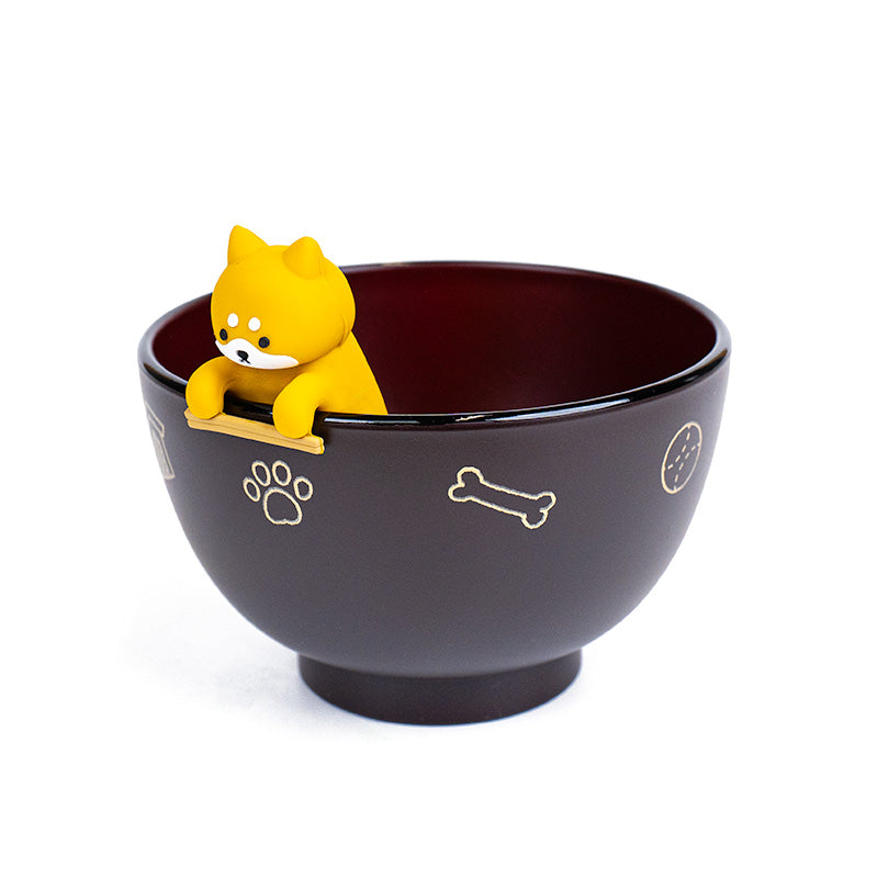 Suppenschüssel & Essstäbchenhalter Shiba Inu