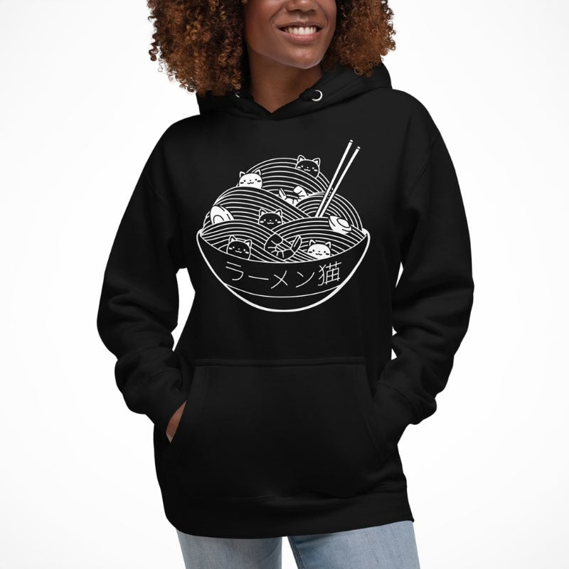 Japanisches Sweatshirt Bowl of Kittens