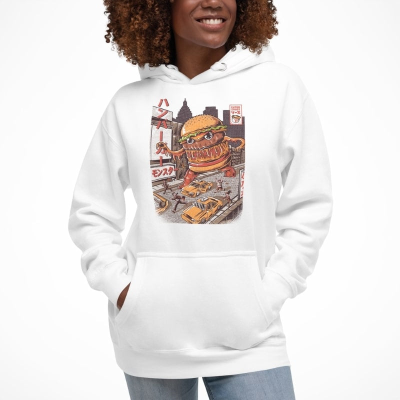 Japanisches Sweatshirt Burgerzilla