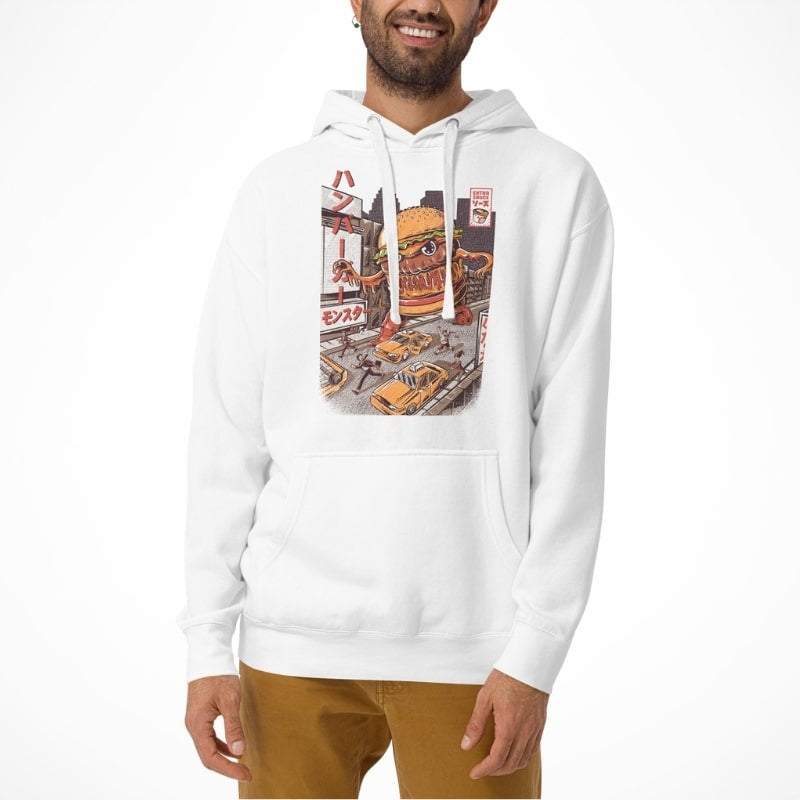 Japanisches Sweatshirt Burgerzilla