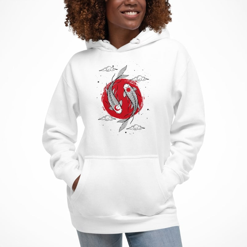 Japanisches Sweatshirt Duo Koi-Karpfen