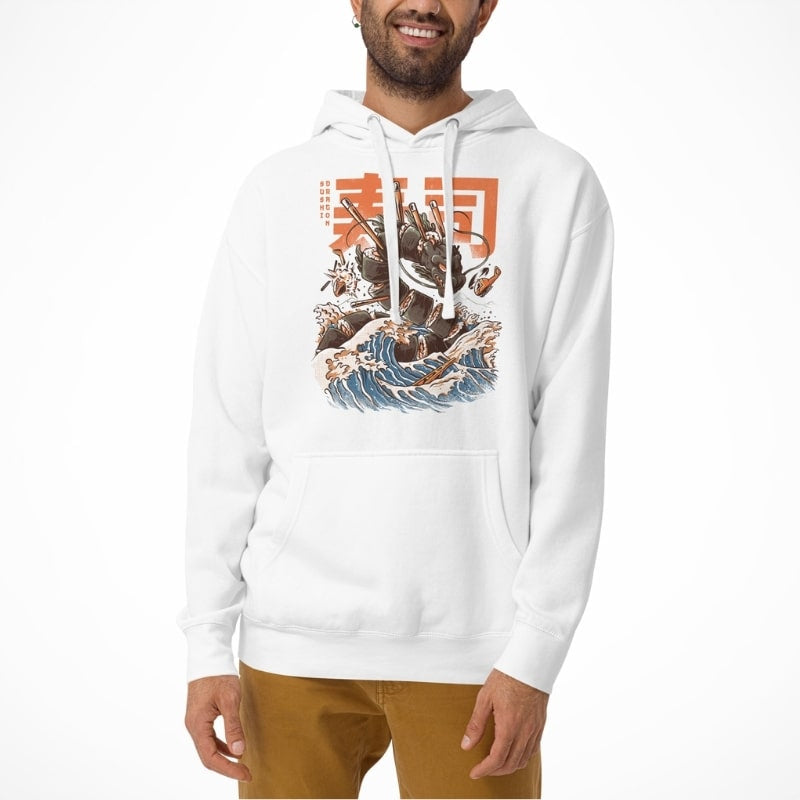 Japanisches Sweatshirt Sushi Dragon
