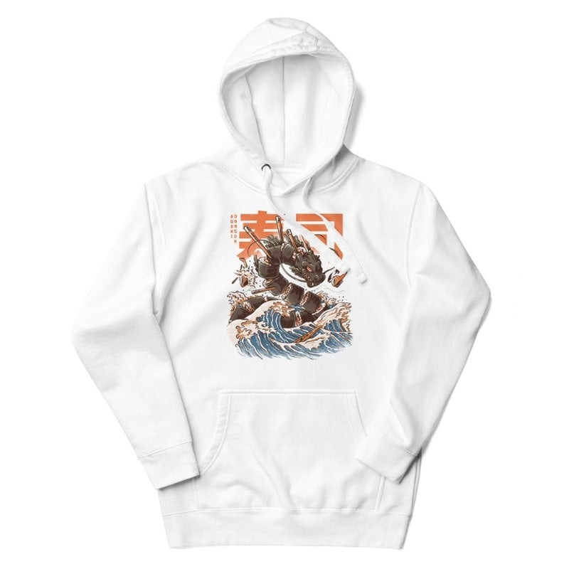 Japanisches Sweatshirt Sushi Dragon - S