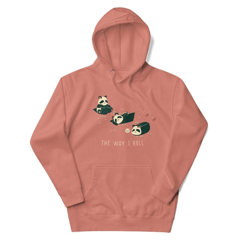 Japanisches Sweatshirt Sushi Roll - S / Roségold