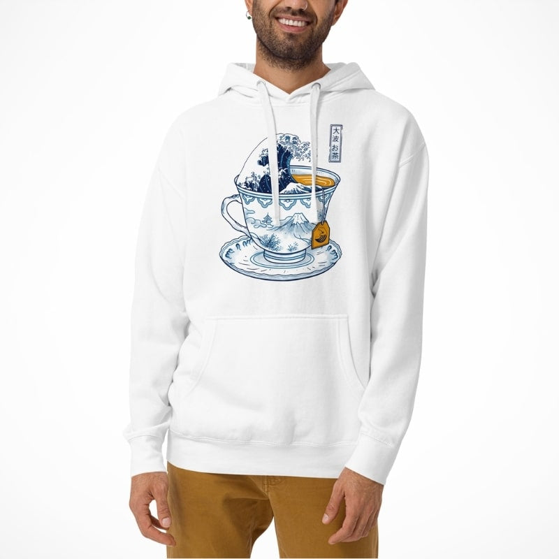 Sweat Japonais Der große Tee von Kanagawa