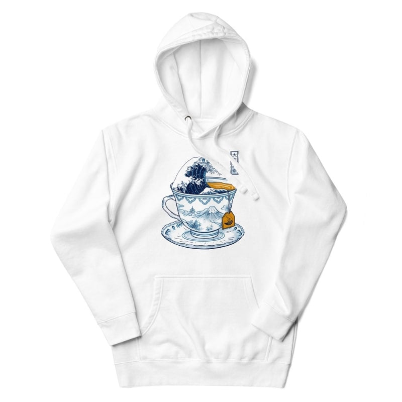Sweat Japonais Der große Tee von Kanagawa - S