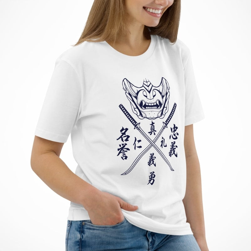 Japanisches T-Shirt Bushido-Kodex