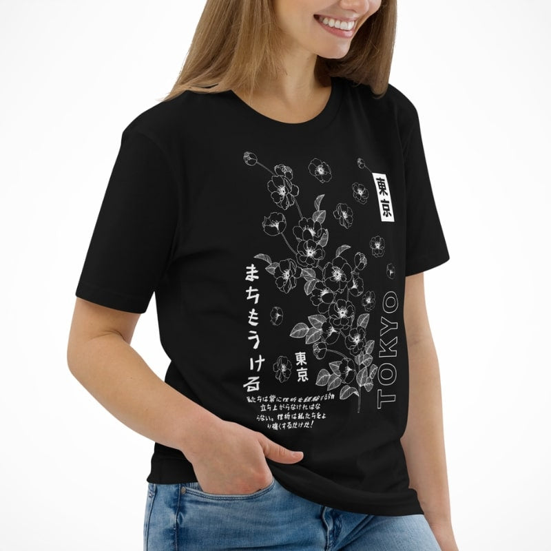 Japanisches T-Shirt Tokyo Blossom