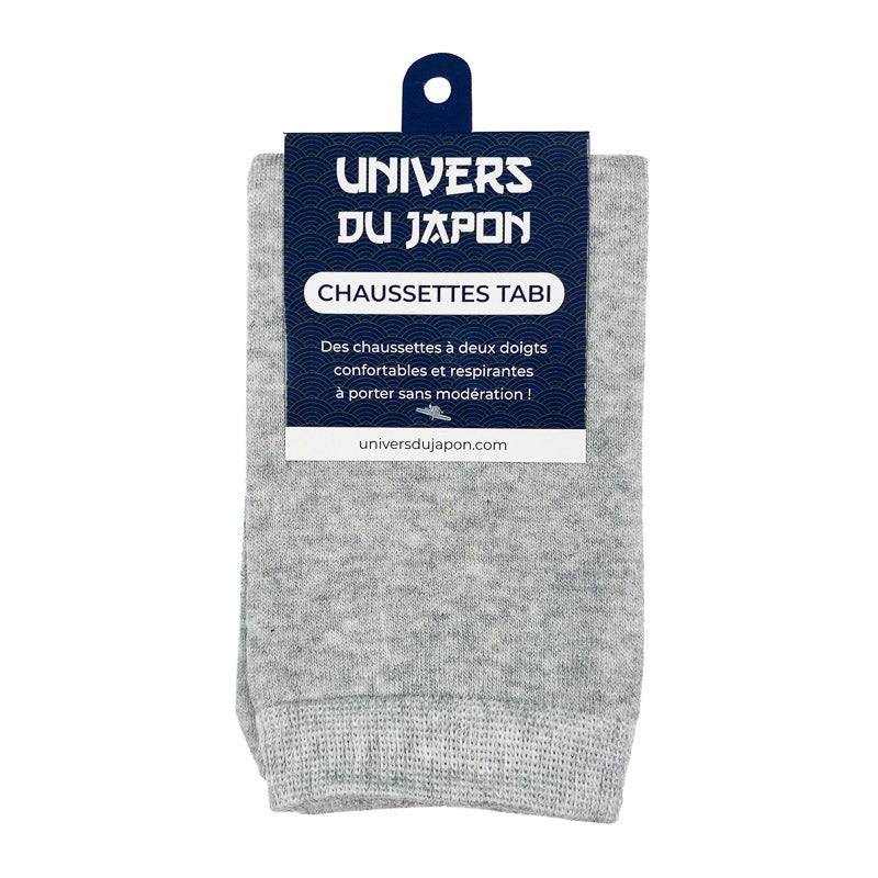 Tabi Socken Baumwolle Grau
