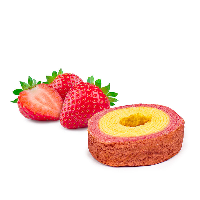 Taiyo Baumkuchen - Milch & Erdbeere