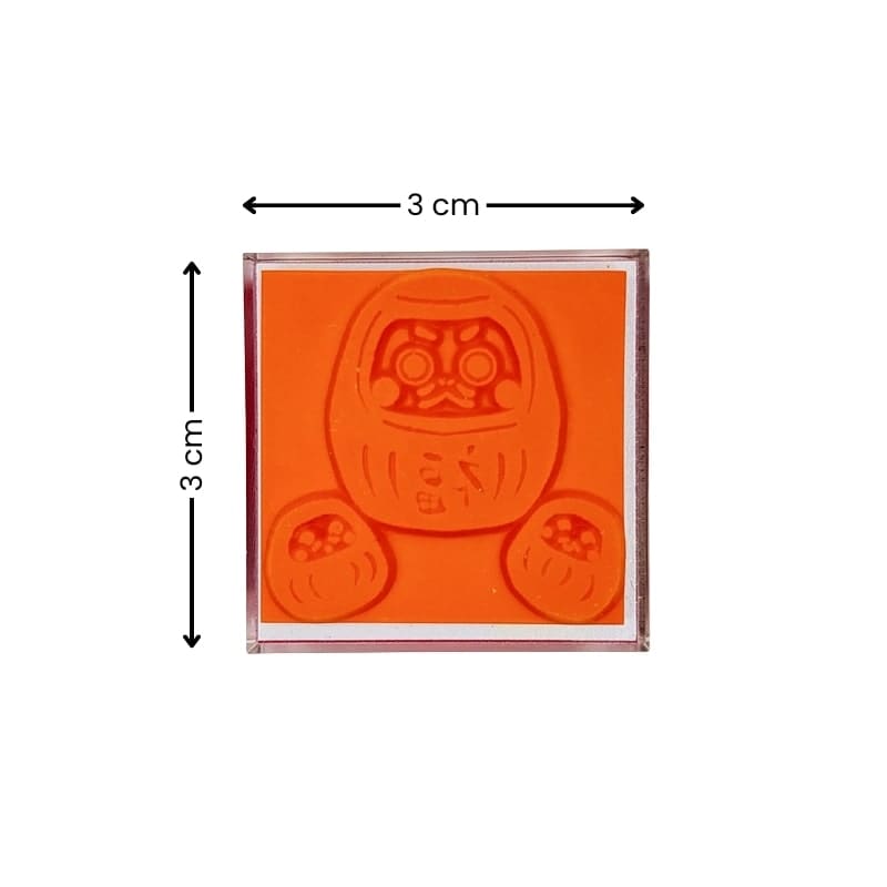 Japanischer Stempel Daruma by Tomikohan