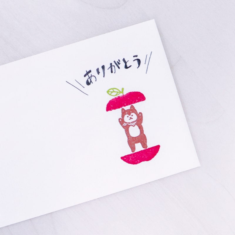 Transparente Stempel Japanischer Shiba