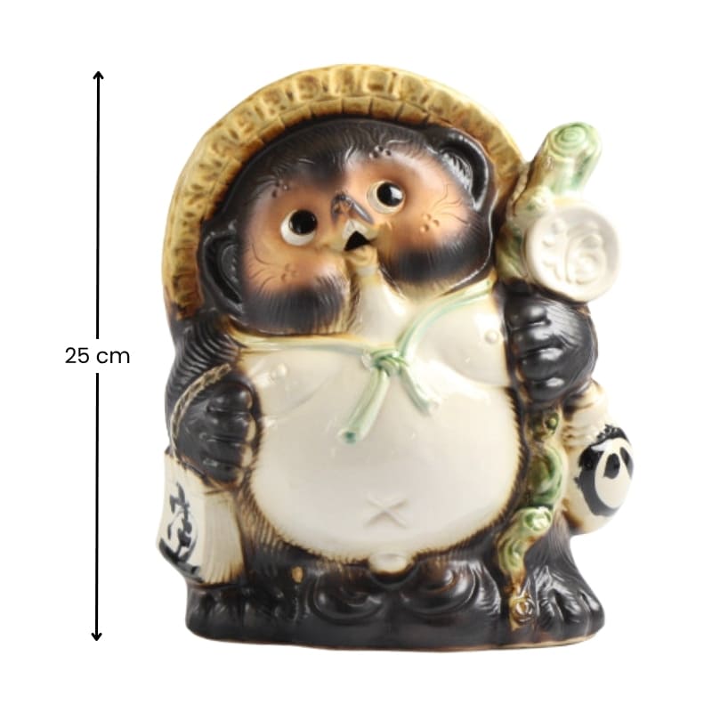 Japanische Tanuki-Statue 25 cm