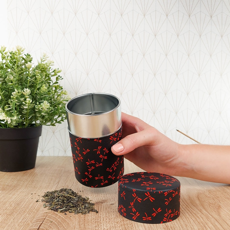 Teedose Vrac Libelle Schwarz