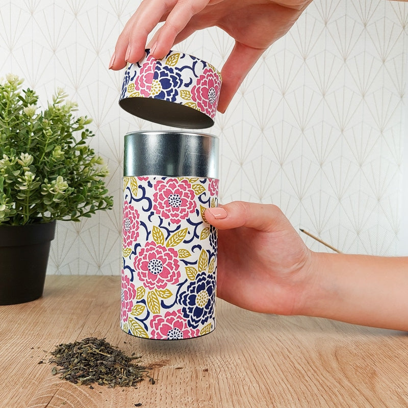 Teedose Washi Violett