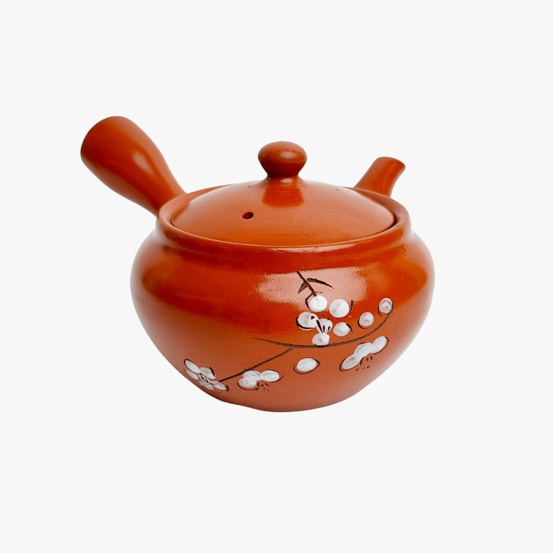 Teekanne aus Japan - Kyusu Rot