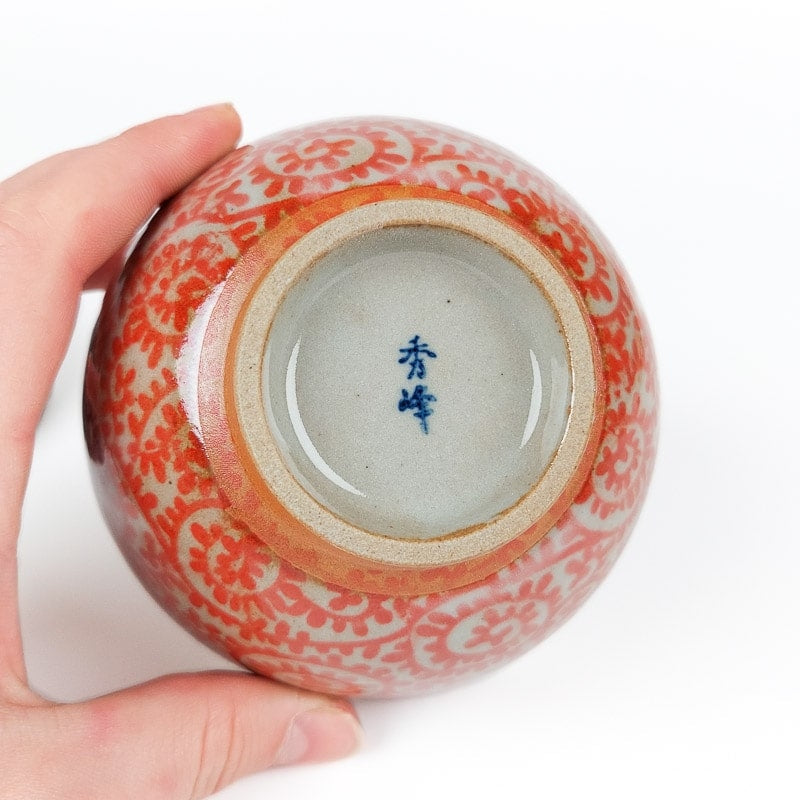 Teeschale Japan - Rot