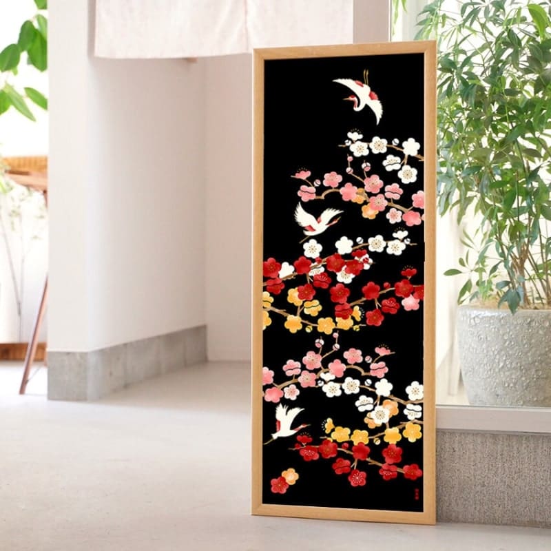 Tenugui Handtuch - Ume to Tsuru
