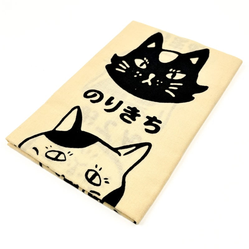 Tenugui Japanisch - Gedruckt Katze