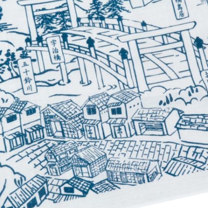 Tenugui Japanische Landschaft