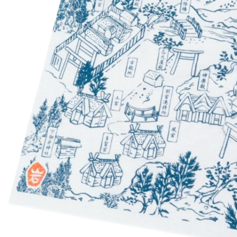 Tenugui Japanische Landschaft