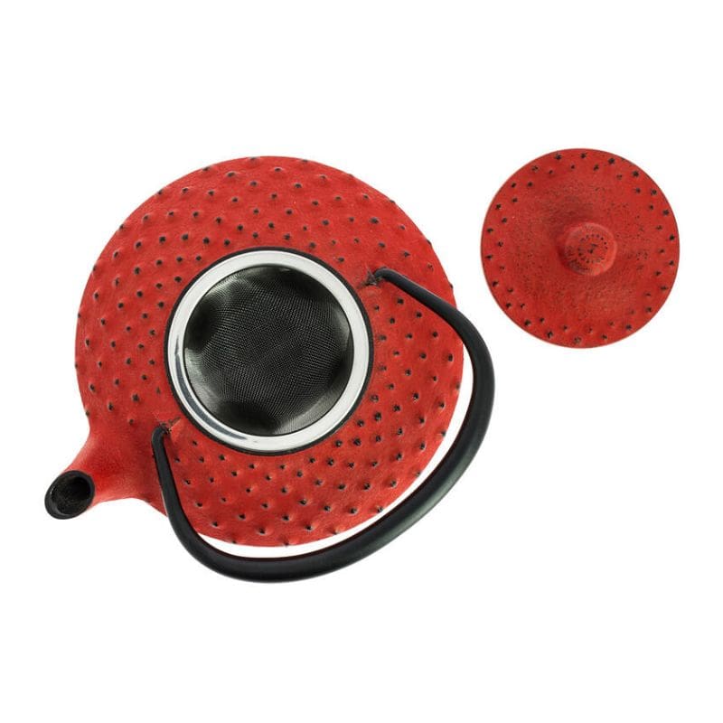 Théière Japonaise Fonte Iwachu Rouge 350 ml