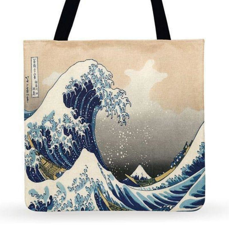 Tote Bag große Welle vor Kanagawa