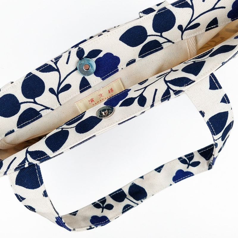 Tote Bag Japanisches Blumenmuster