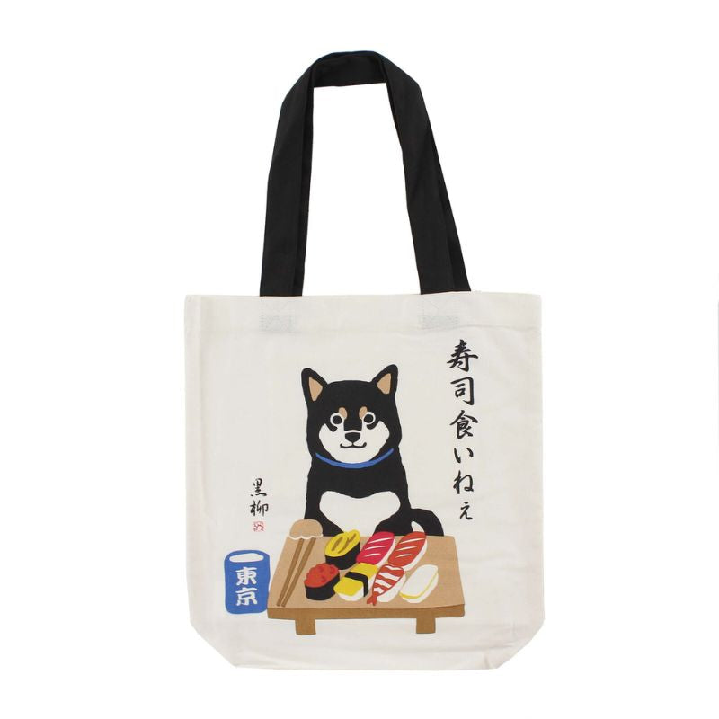 Tote Bag Japanisch Sushi Shiba