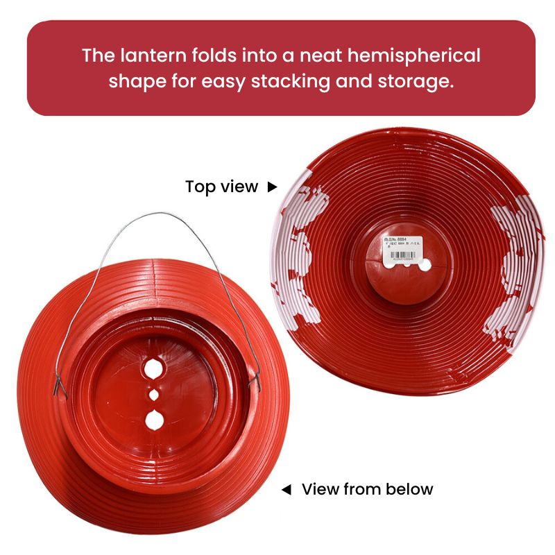 Japanische Laterne Festival Rot