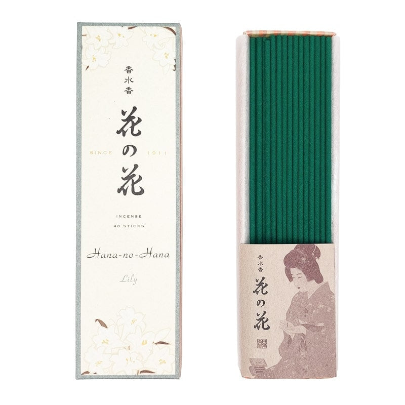 Traditionelle Japanische Räucherstäbchen Lilie