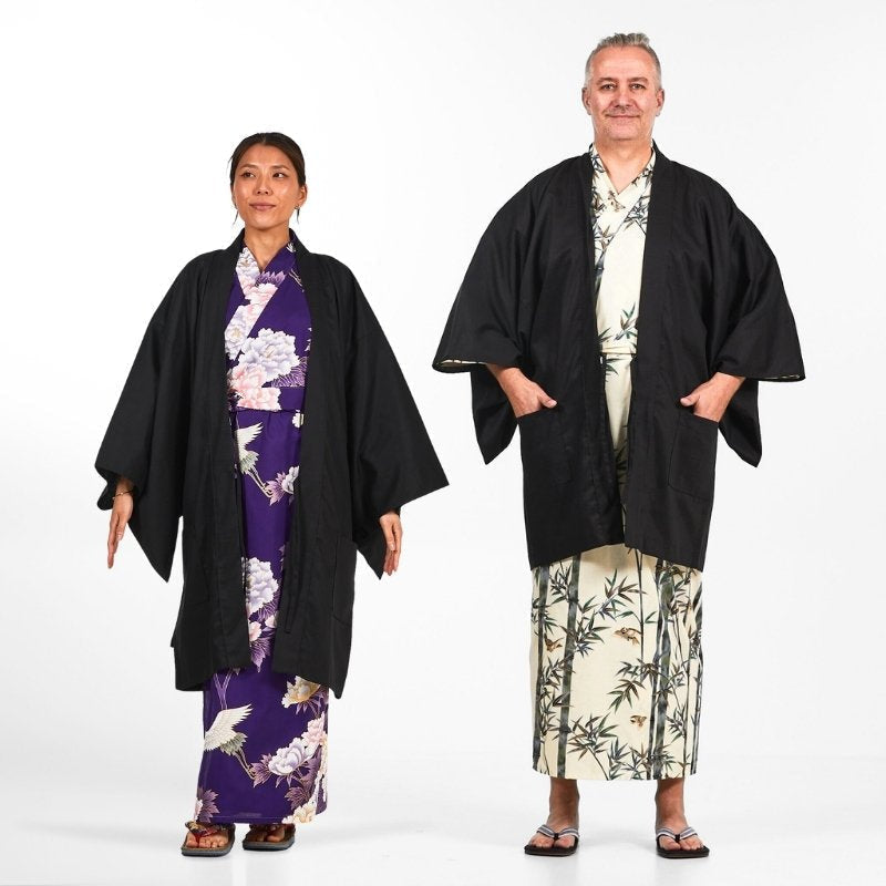 Japanische Haori-Jacke Unisex - Einheitsgröße