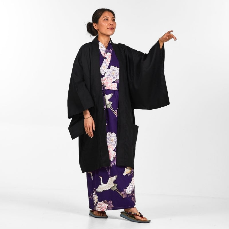 Japanische Haori-Jacke Unisex - Einheitsgröße