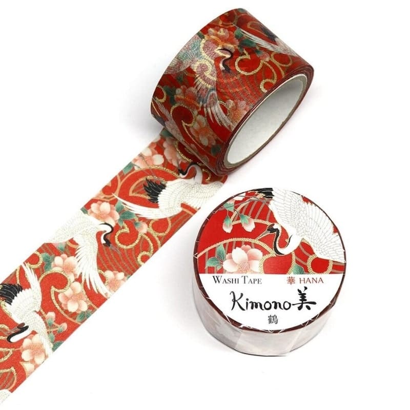 Japanisches Washi Tape Kranich