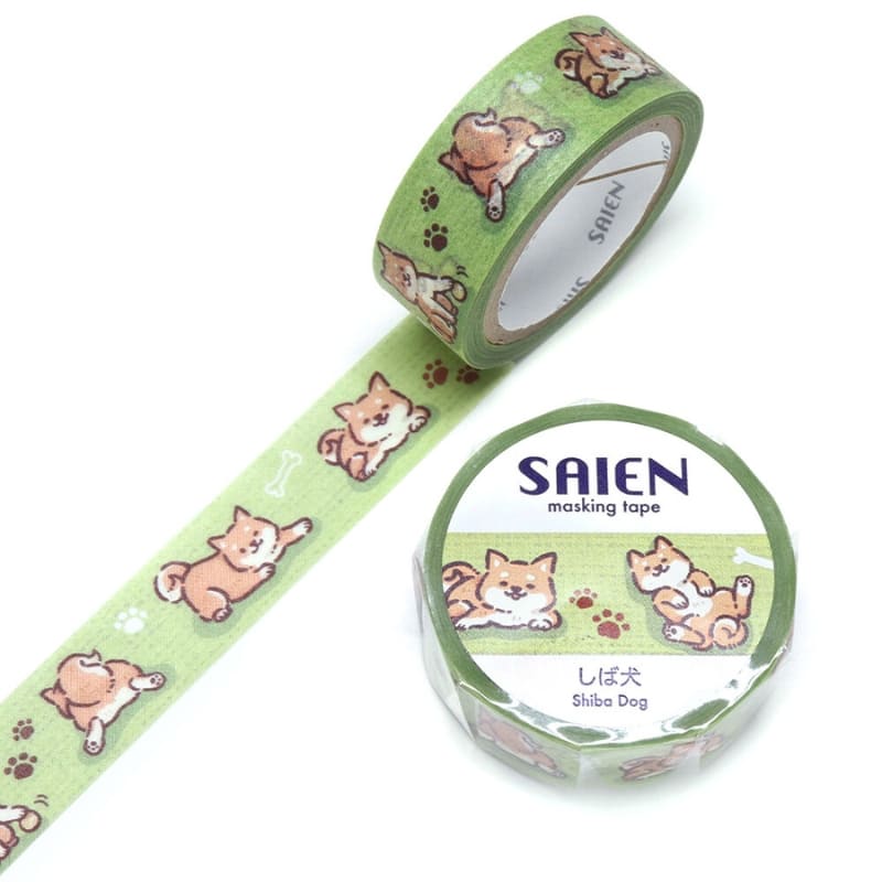 Japanisches Washi Tape Shiba Inu