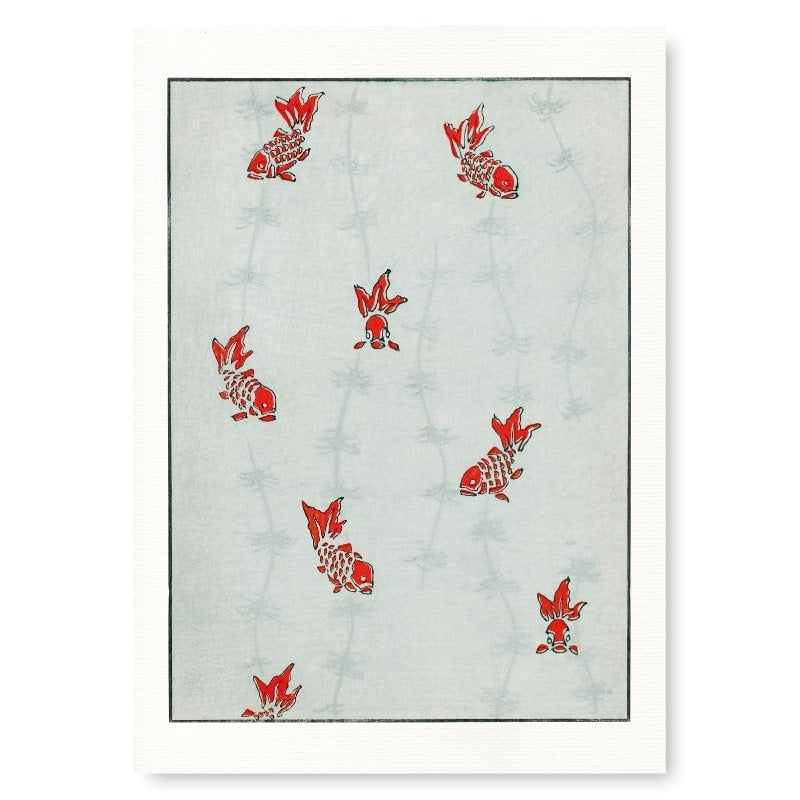 Watanabe Seitei Poster - Fische A3