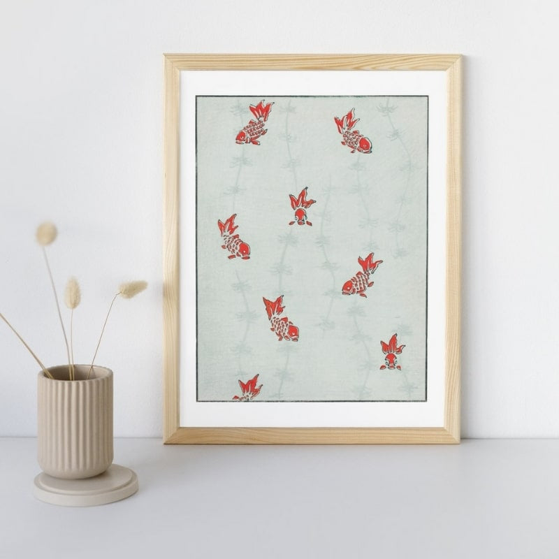 Watanabe Seitei Poster - Fische A3