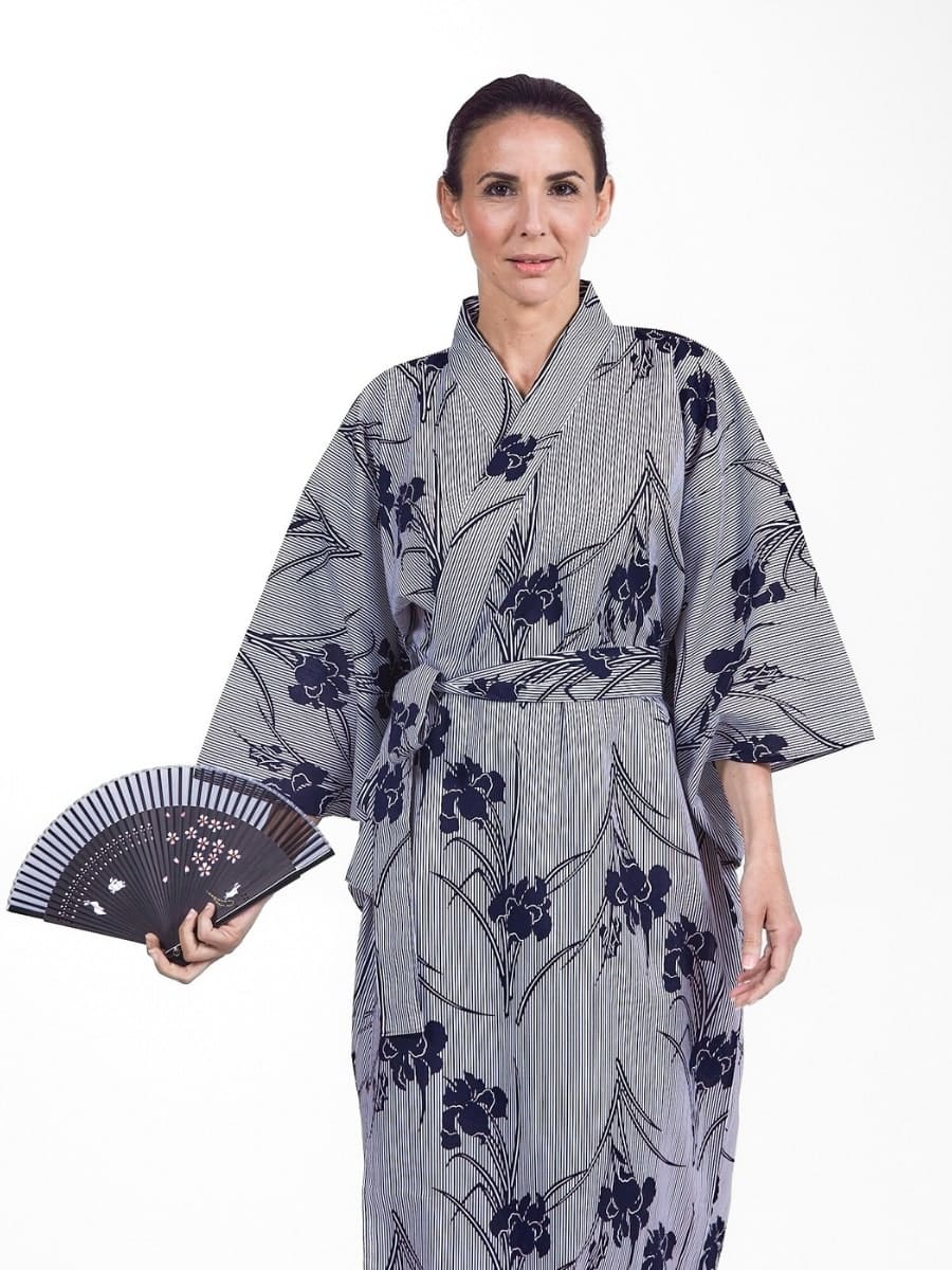 Yukata Kimono Damen – Iris