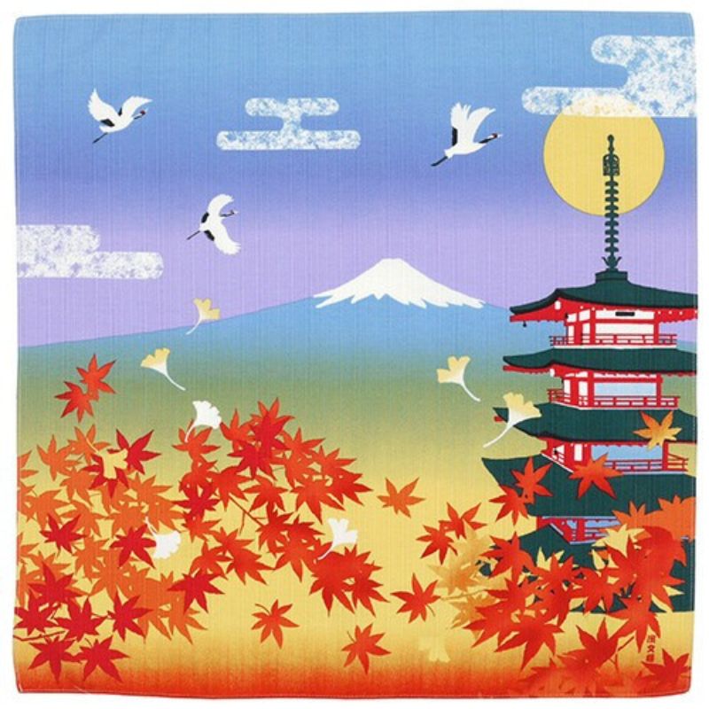 Furoshiki Herbst - 50x50 cm