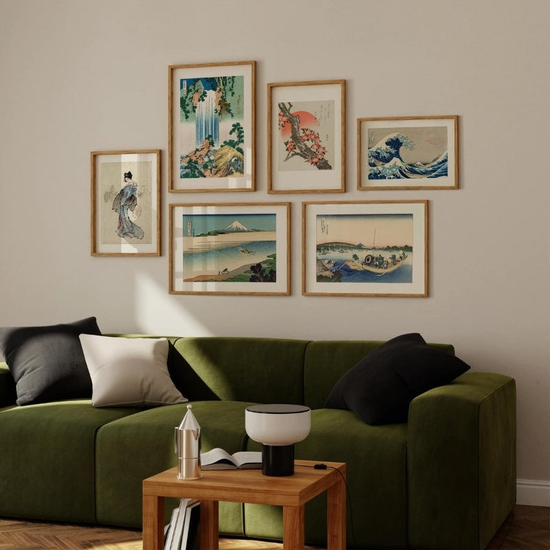 Japanisches Poster Yoro Wasserfall - A3
