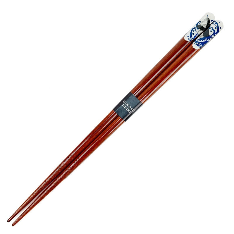 Japanische Essstäbchen Wal