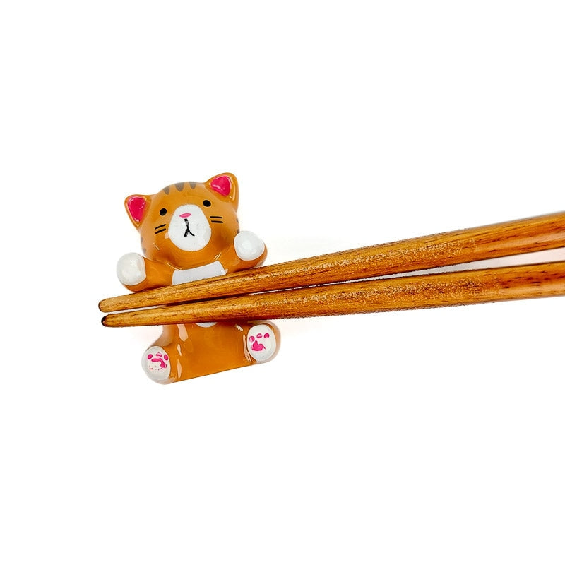 Japanische Essstäbchen Katze