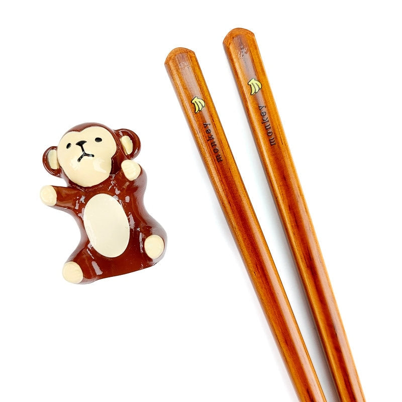 Japanische Essstäbchen Monkey