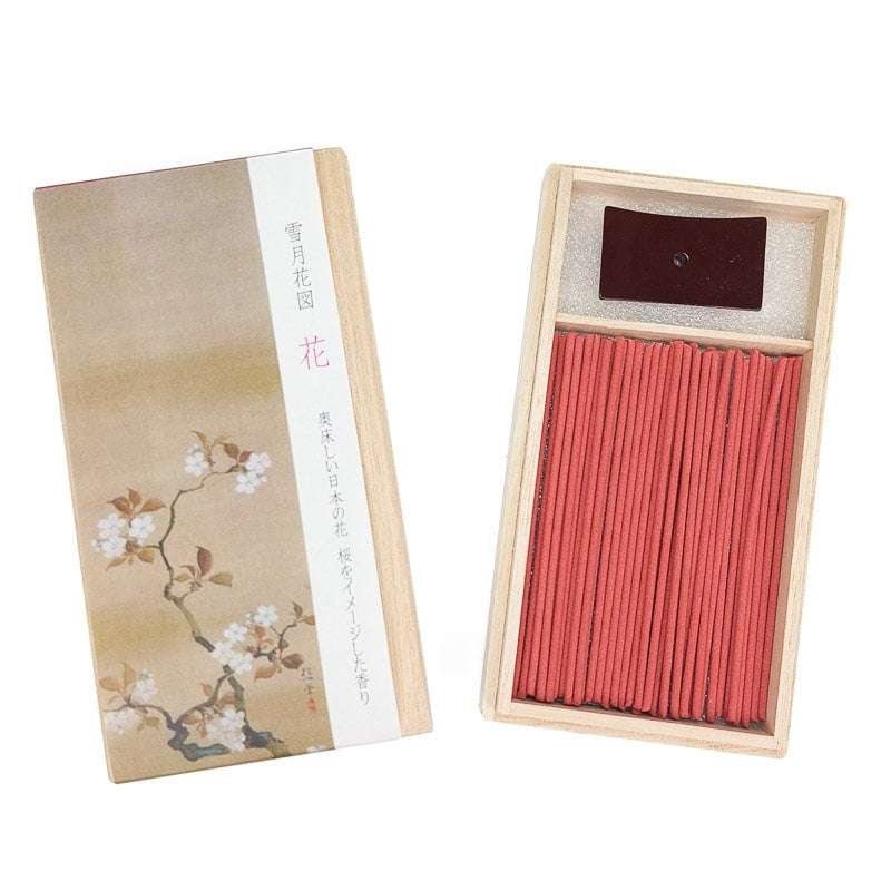 Dose Japanische Räucherstäbchen Blume