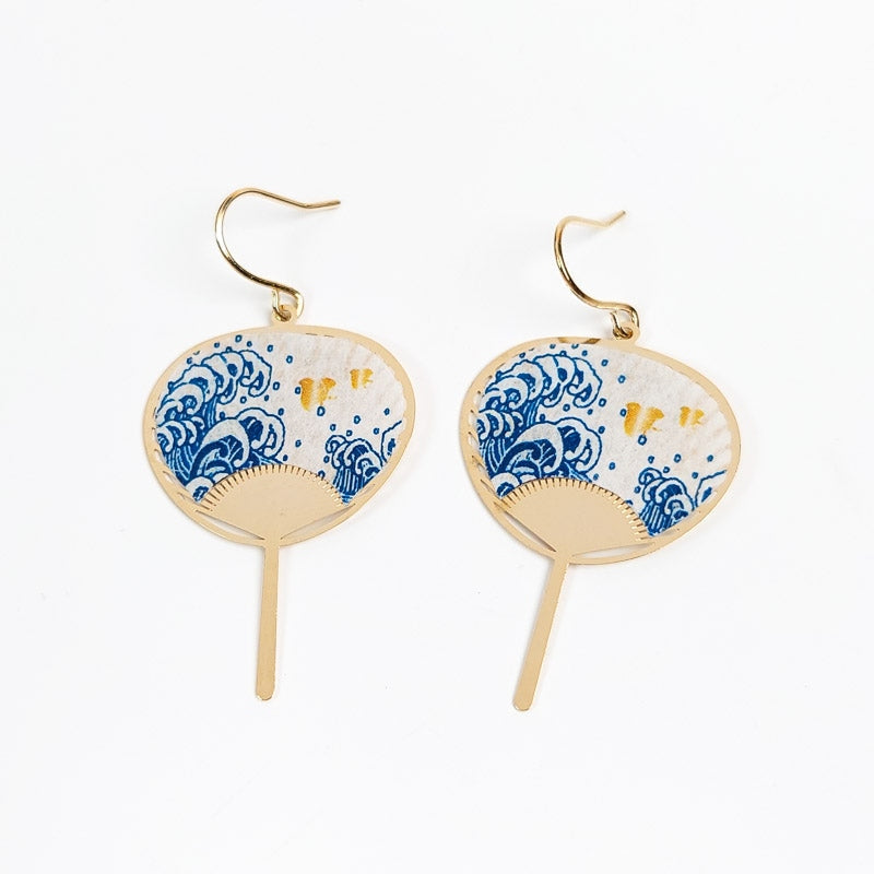 Uchiwa Nami Ohrringe