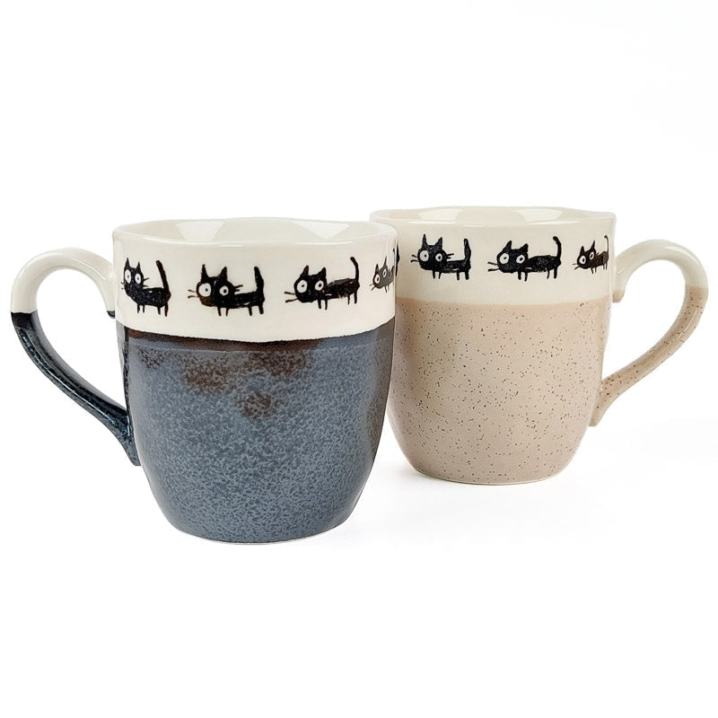 Japanisches Tassenset Katze