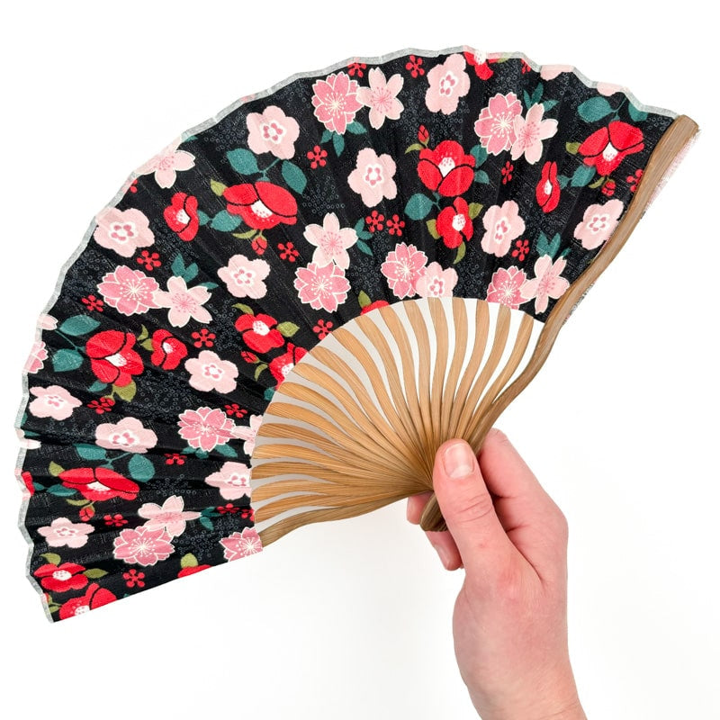 Japanischer Hanagara-Fächer