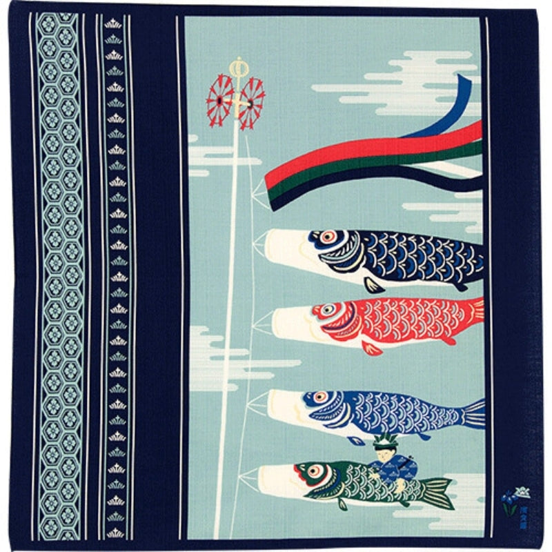 Japanisches Furoshiki Koinobori - 50cm x 50cm
