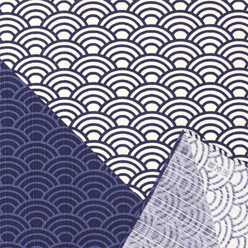 Japanisches Furoshiki Seigaiha - 50cm x 50cm